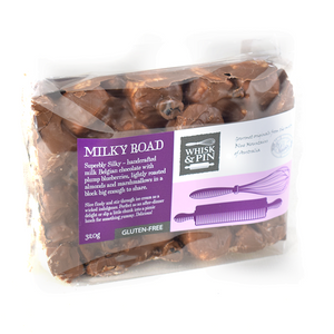 SUPERBLY SILKY MILKY ROAD BLOCK 320G CHOCOLATE BLOCK 320G