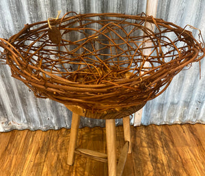 Branching Out Design large Grapevine basket
