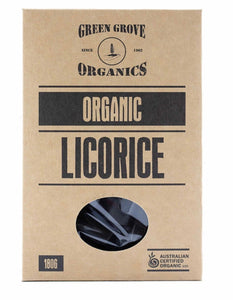 Organic Licorice from Junee Licorice and Chocolate factory
